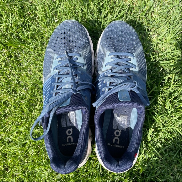 EUC On Cloud Men’s Cloudswift Blue
Running Shoes Size 9.5 - Picture 3 of 14